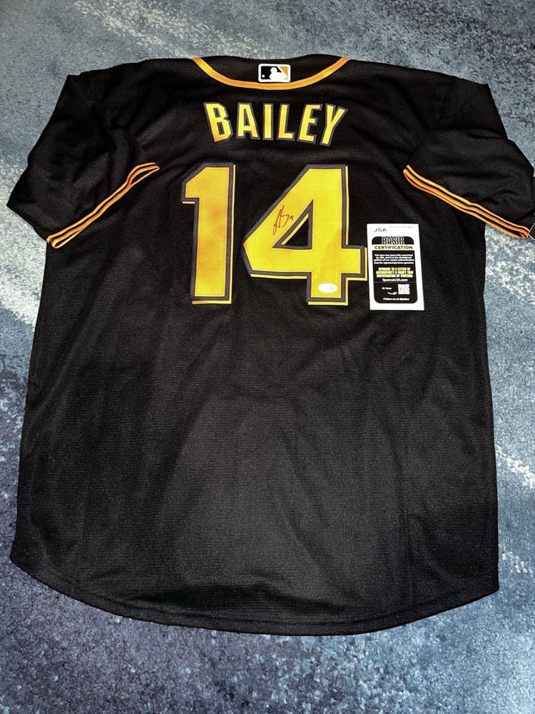 Patrick Bailey Signed San Francisco Giants Jersey Superstar Slugger JSA Auth