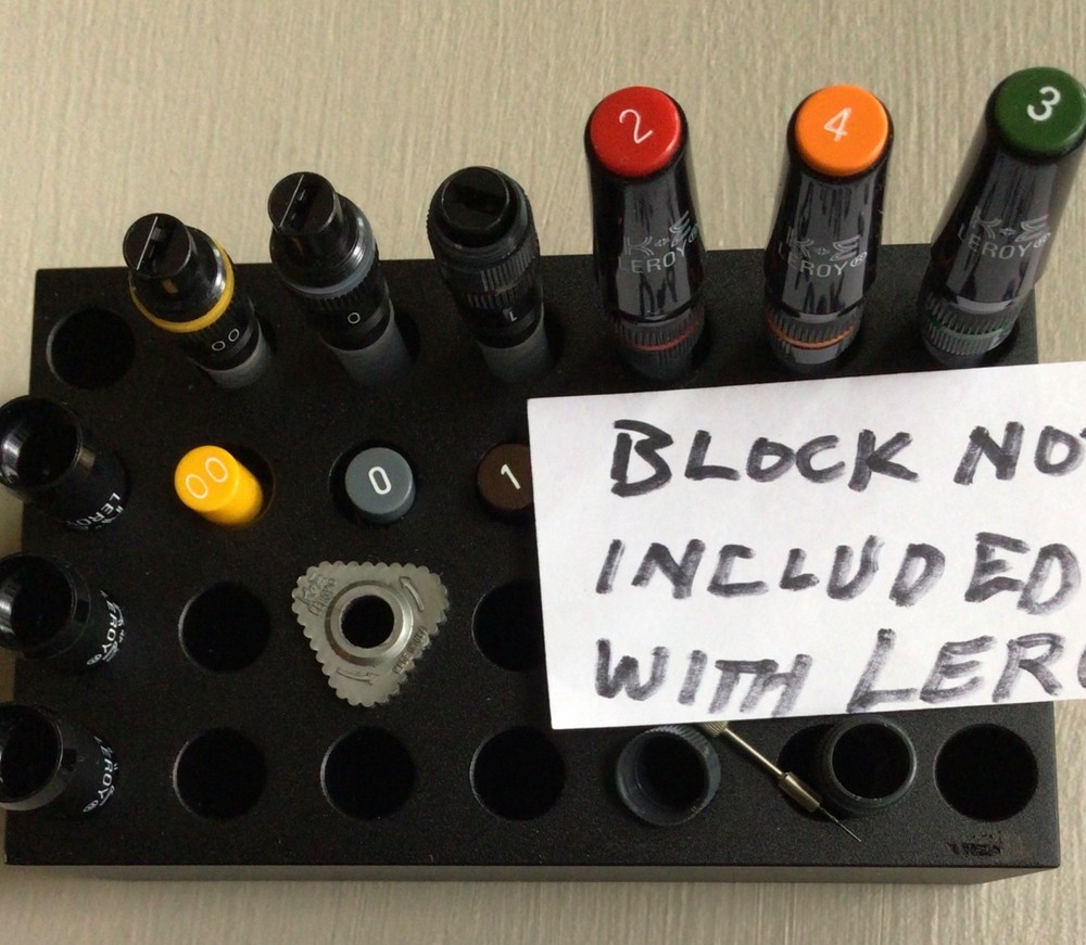 K & E LEROY II Vintage Lettering Set, Engineering, Drafting Tools, Plus Extras!