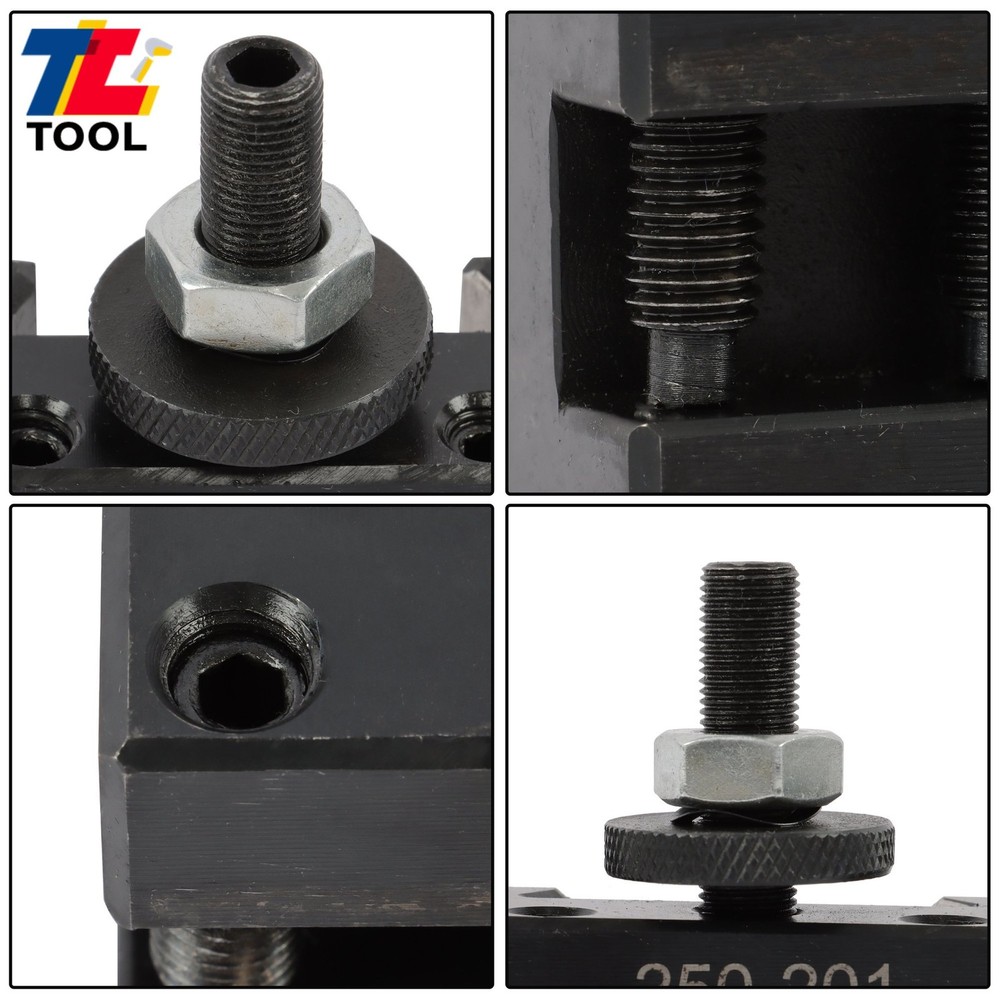 6 Pack BXA Quick Change Toolpost 250-200 Complete Set for Machining