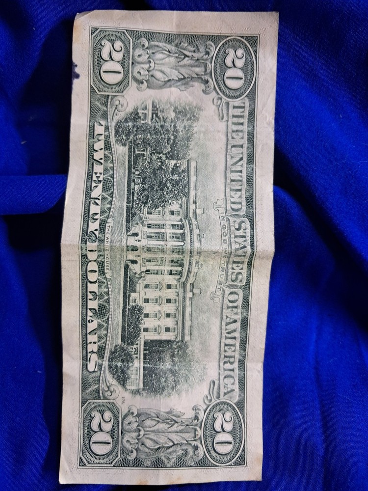 1985 20 dollar bill series D