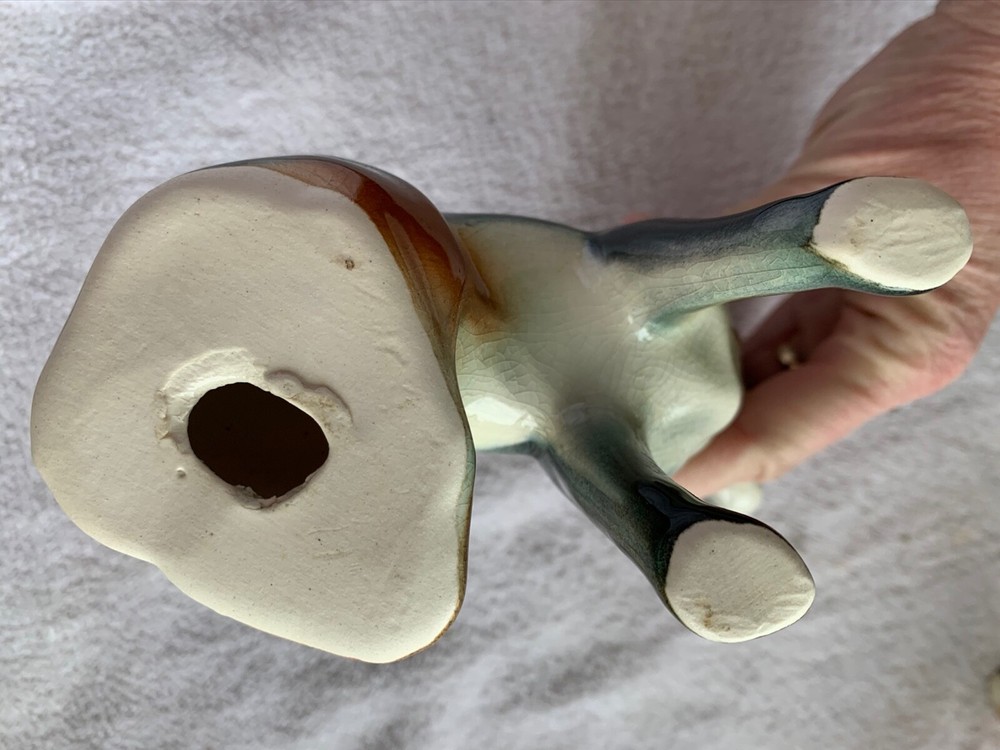 German Shepherd 6” Ceramic Dog