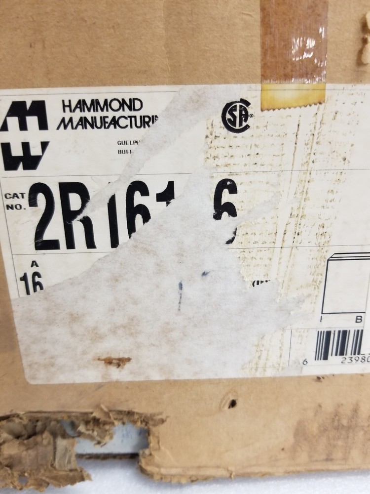Hammond 0007657 Feeder Control Panel/Enclosure Unit 120VAC 1 Phase