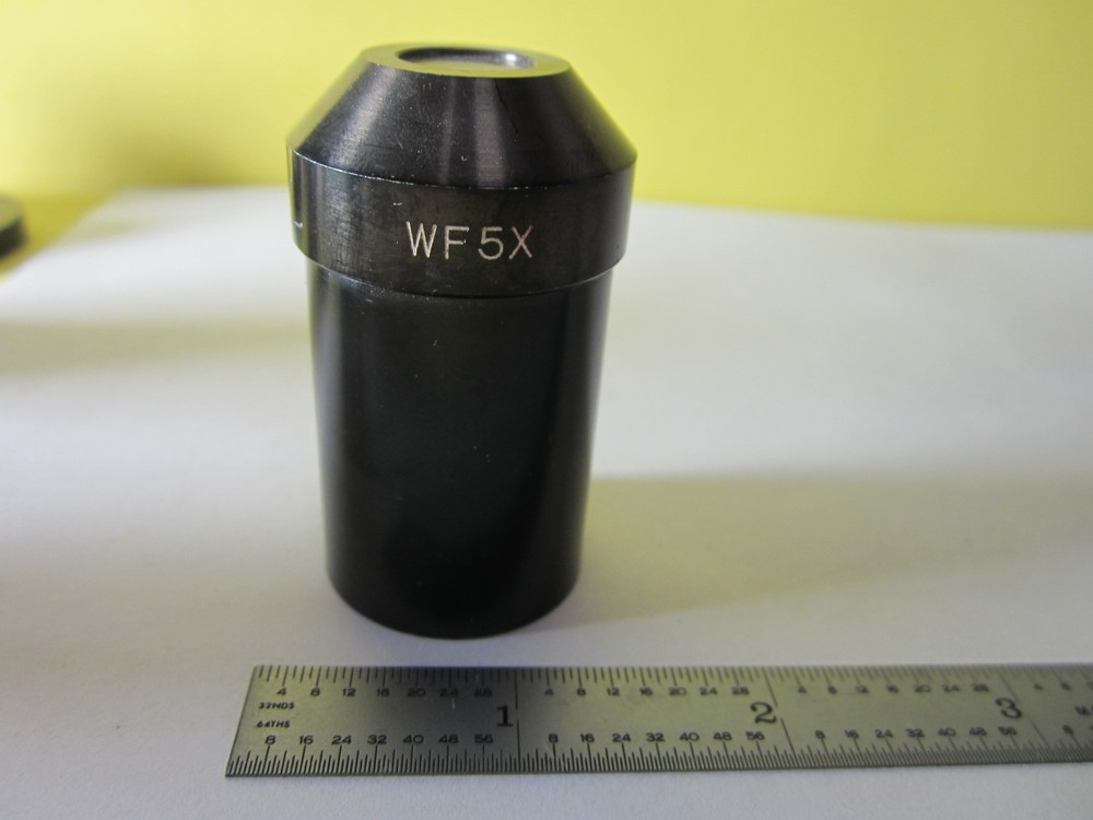 MICROSCOPE PART EYEPIECE WF5X OPTICS #31-B-07