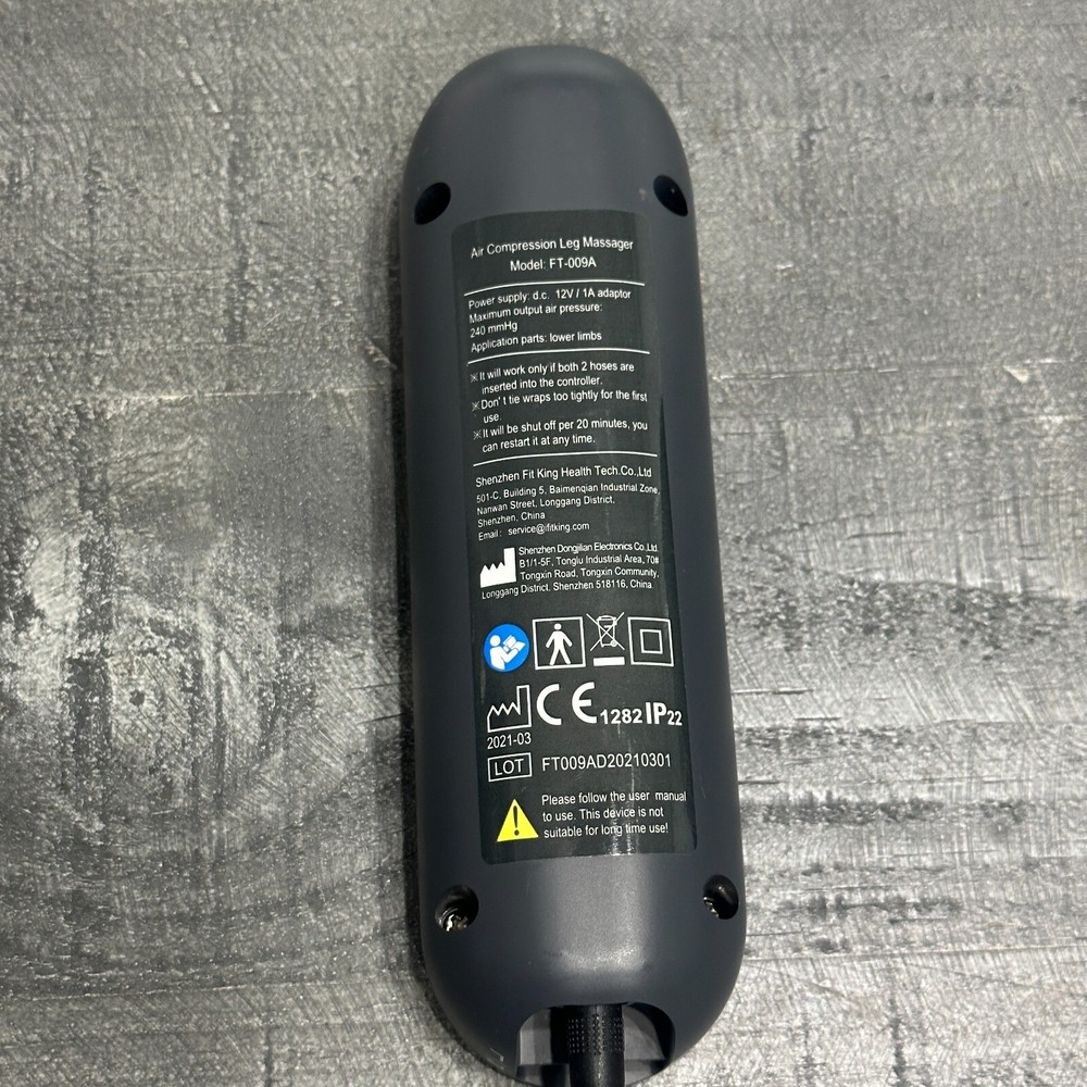 Fit King FT-009A Handheld Remote Controller with Power Adapter ONLY Replacement