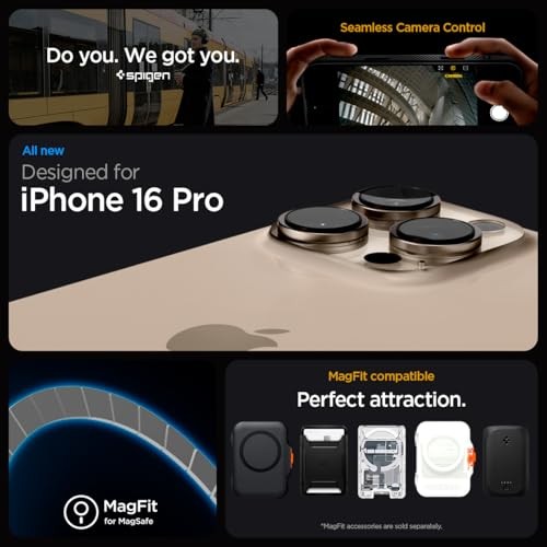 Liquid Air Designed for Case [Camera Control iPhone 16 Pro A_T_Matte Black