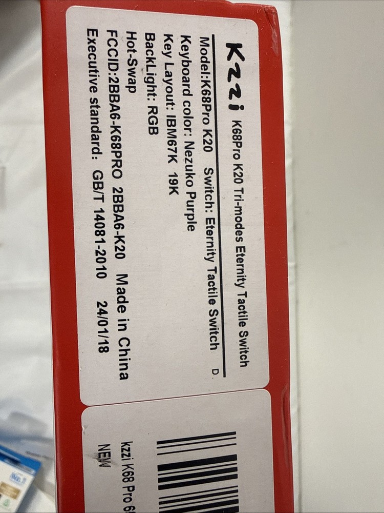 Kzzi K68Pro K20 Mechanical Keyboard