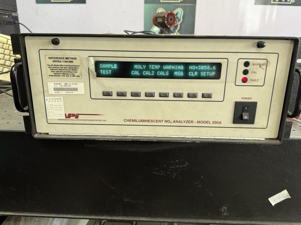 API 200A NOx Analyzer Moly Converter Assembly 018720000 w/ Valves