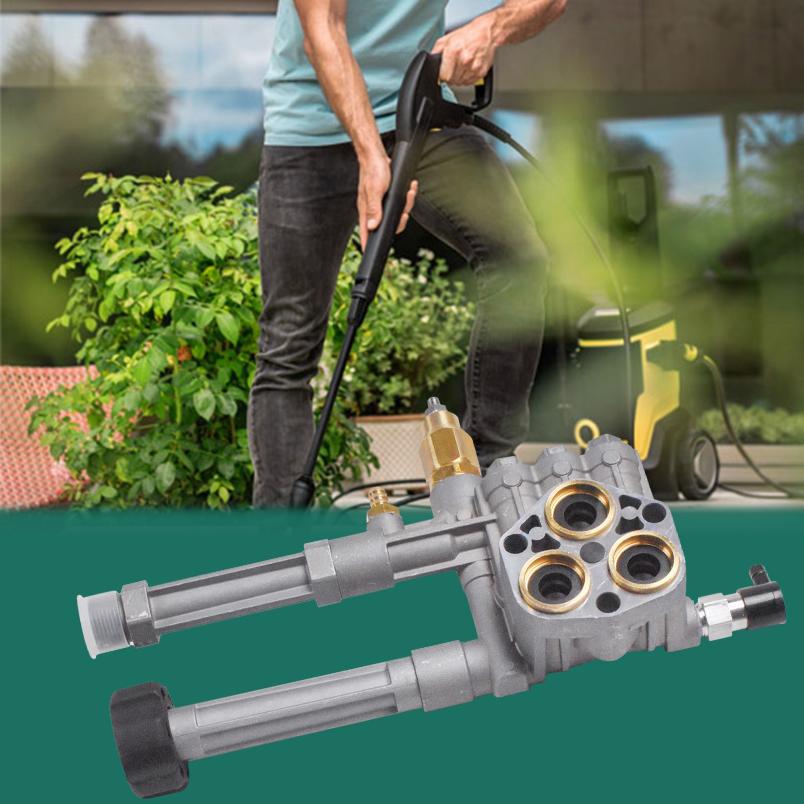 Complete Pump Head Fit For SRMW2.3G28 & SRMW2.4G28 Model Pumps Only