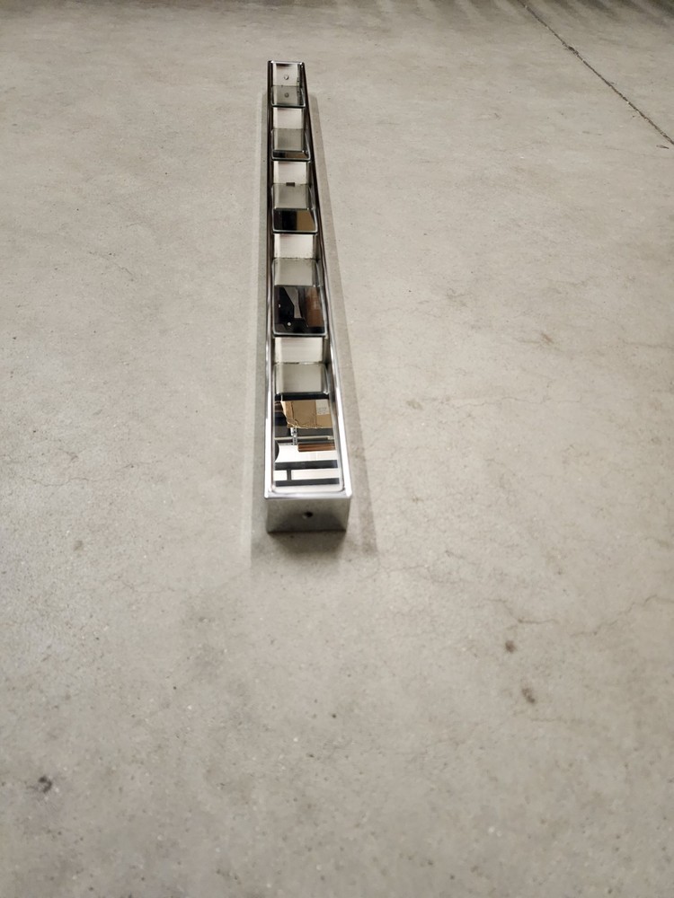 Rearview 5 Panel Mirror, Dune Buggy Mirror, Off-Roading Mirror, Chrome