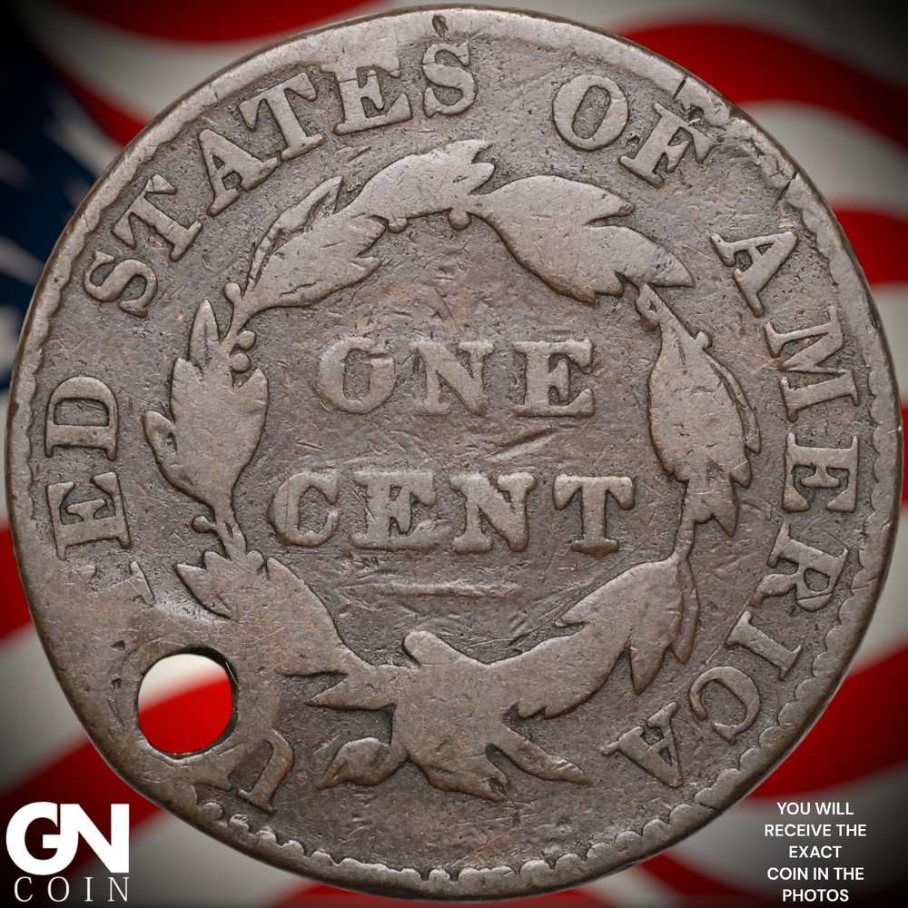 1827 Coronet Head Large Cent B0070