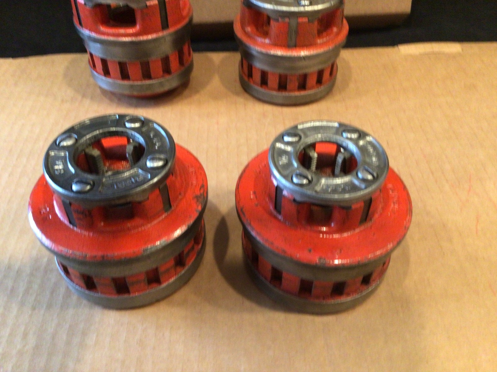 RIDGID 12 R PIPE THREADING DIE SET 1/2"-2", 6 Die Heads, FITS RIDGID 700 12R