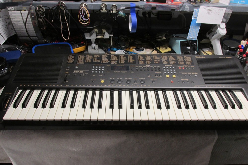Vintage Technics SX-KN550 Electronic Keyboard 61 Key MIDI master