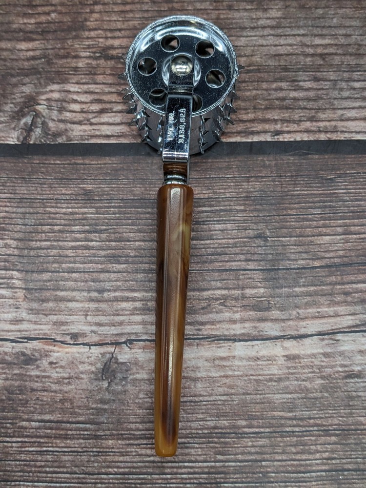 Hostess Meat Tenderizer Bakelite Handle Original Box Stainless Kitchen Gadget