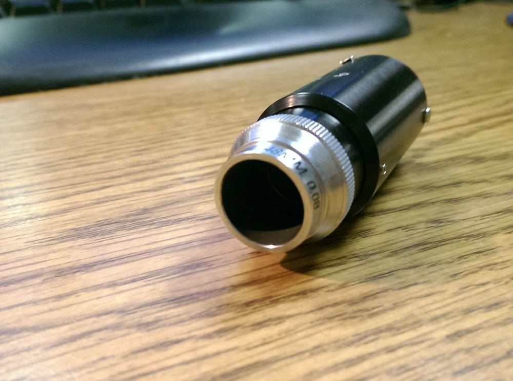 Leica 48MM 0.08 C-mount Video Camera Microscope Lens Variable