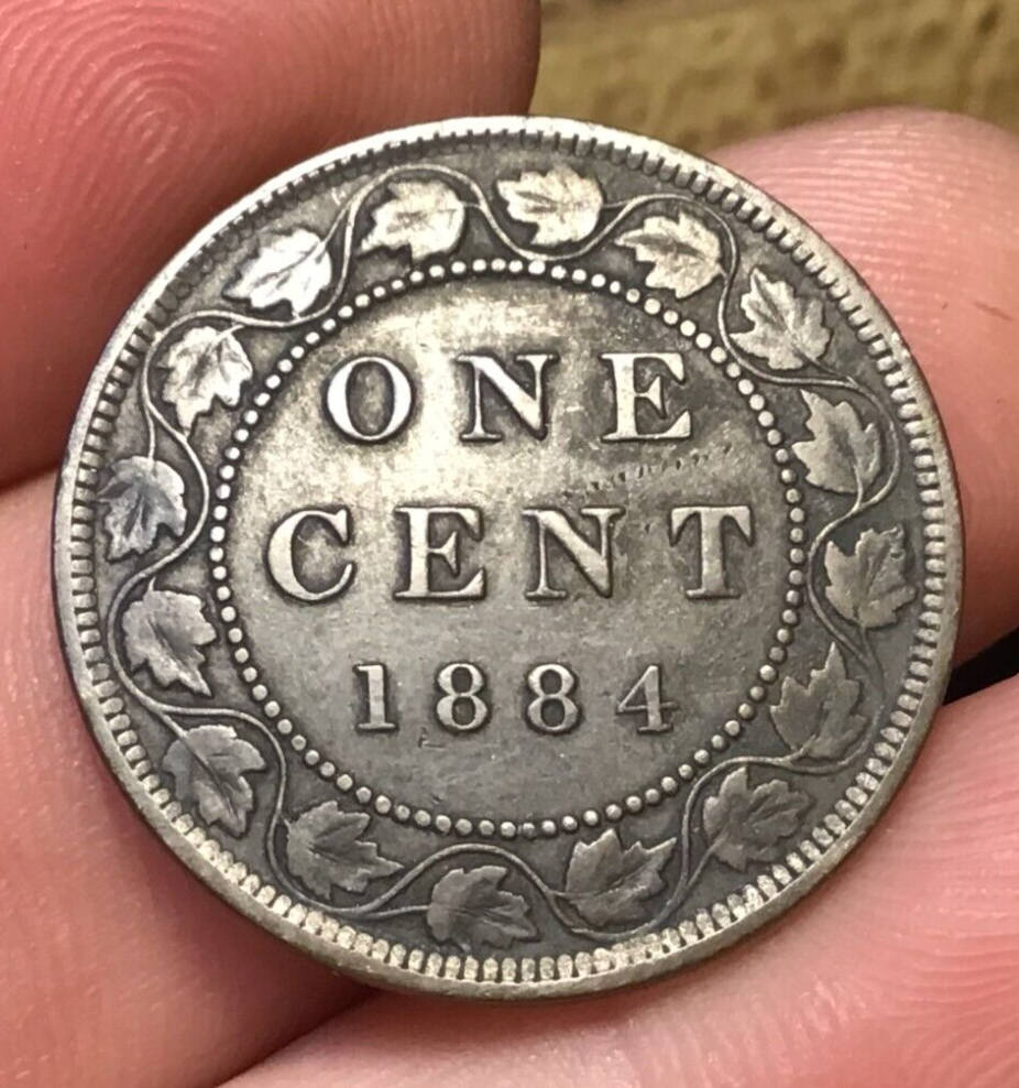 1884 Canada Large Cent, Low Mintage Date