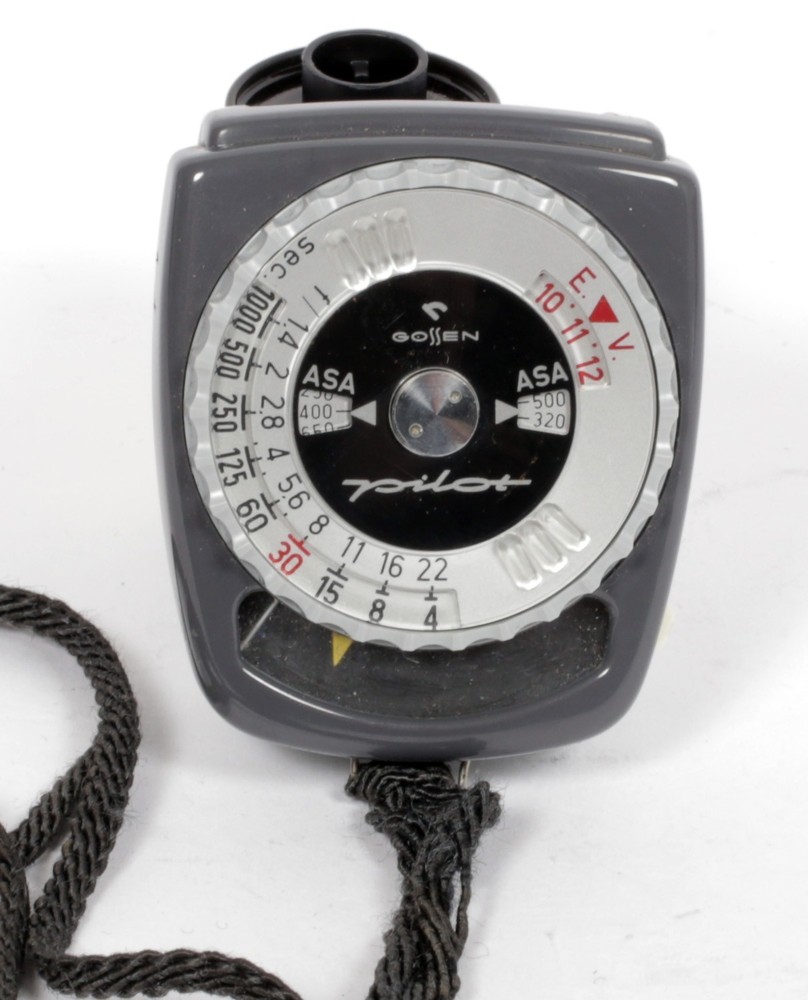 Gossen Pilot light meter with case TESTED #2164