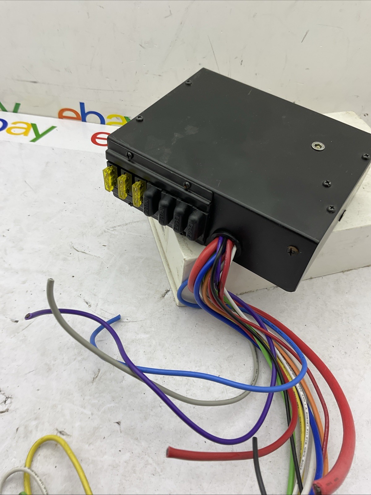 Galls Street Thunder 6 Function Switch Box With 3 Way Slider All 20 amp fuses