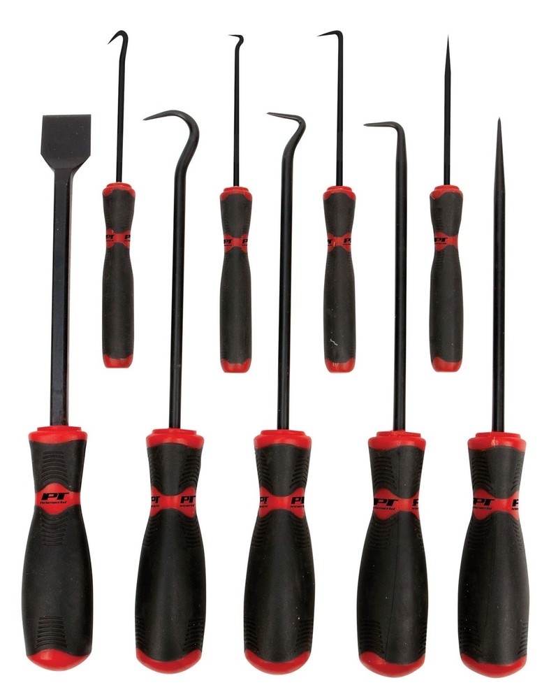 Performance Tool W948 9 Piece Hook/Pick/Scraper Set