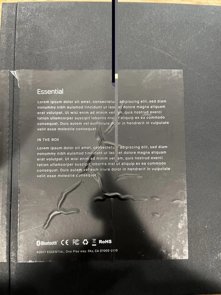 Essential PM-1, Engineering Sample Phones. From The Labs At Essential. Read!