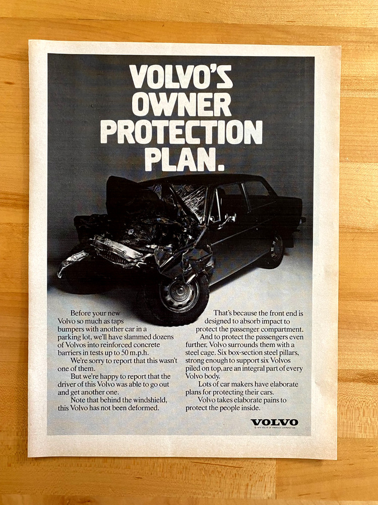 1974 Print Ad Volvo