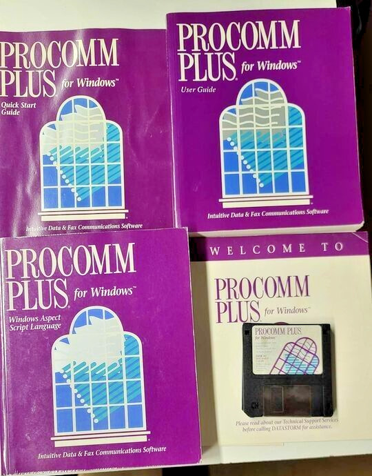 Procomm Plus for Windows Data and Fax Communication Software