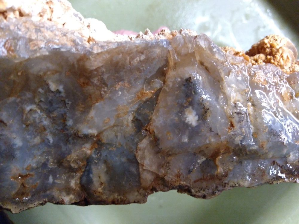 Plume Agate Rough- Over 7-1/4 lbs.