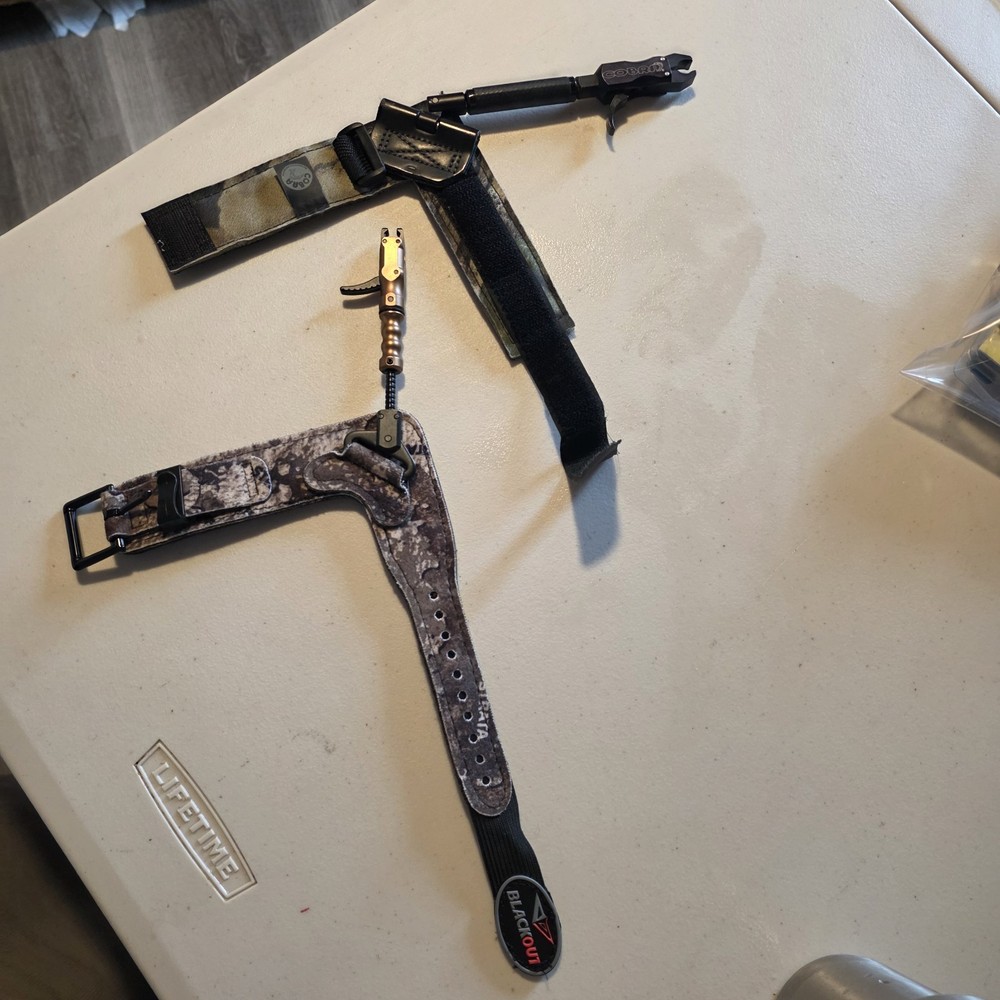 Archery bow release  Two pieces both are in good working condition
