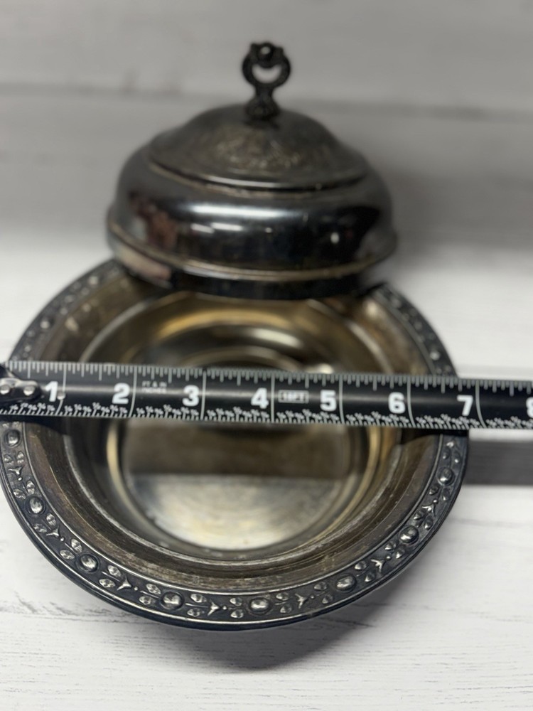 Vintage Silver Plated Chafing Dish Buffet Server Collectible