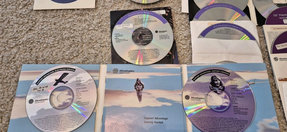 SGI Silicon Graphics IRIX Software Lot #3 , Untested