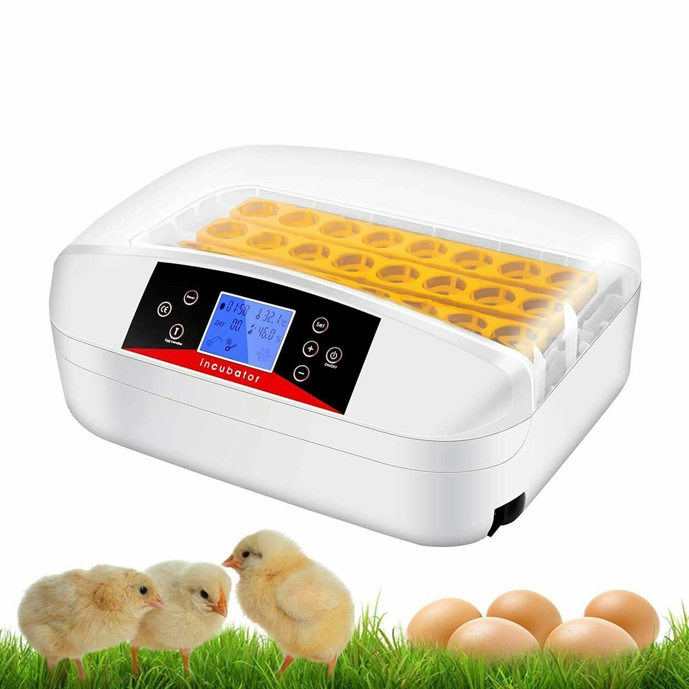 32 Egg Incubator Breeder Digital Egg Incubator Automatic Egg Turning Temperature