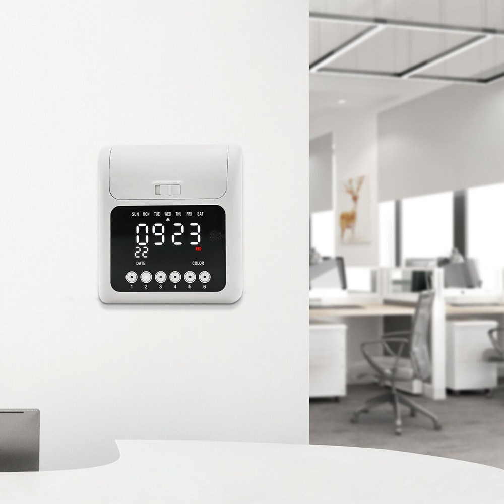 Calculating Time Clock Bundle Attendance Punch Time Clock Employee+50 Cards