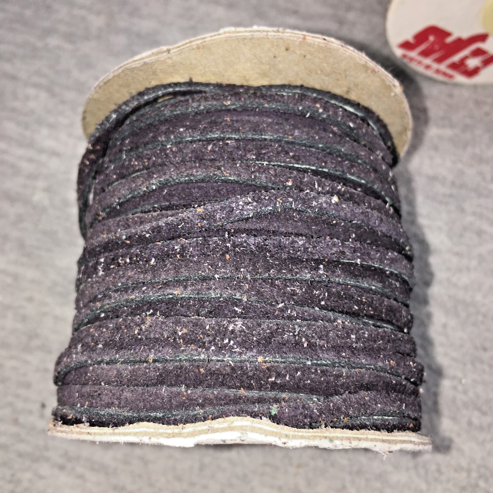 Suede Lace 1/8" x 25yd Spool Craft Leather Lace Various Colors LOT OF 6