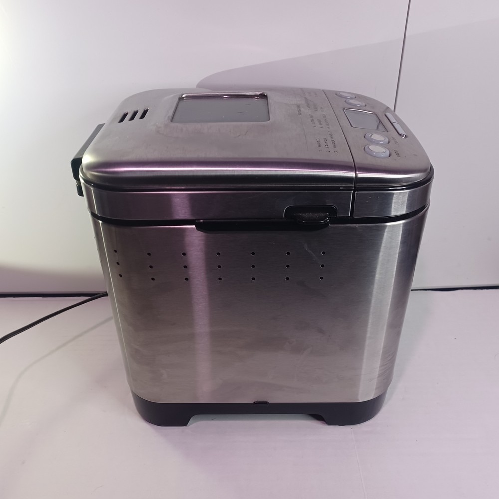 Cuisinart CBK-110 Compact Automatic Bread Maker 2lb Stainless Steel Tested