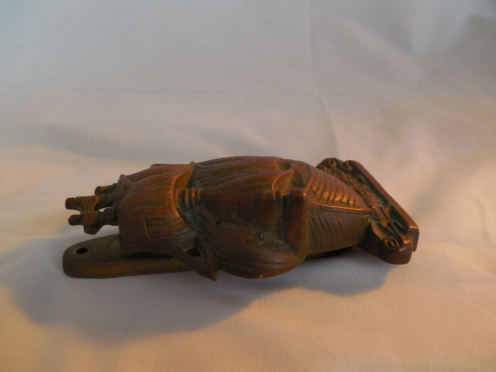 Vintage brass ship door knocker