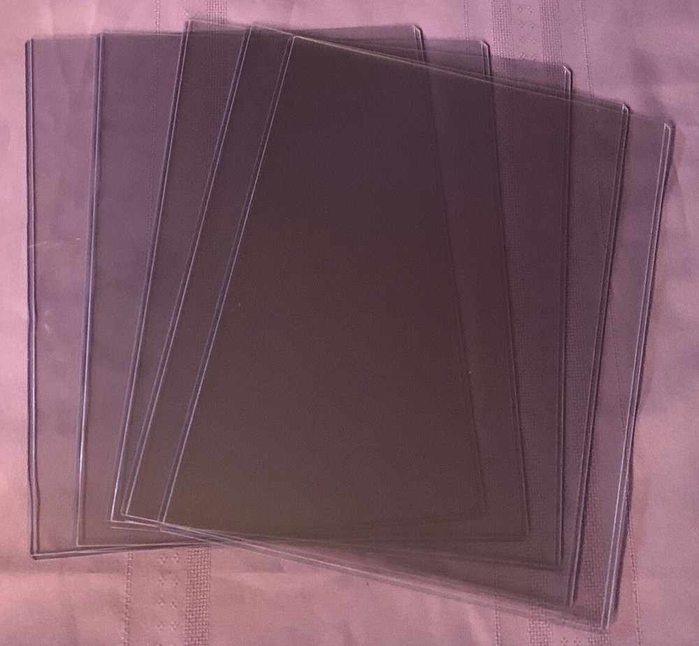 5 BCW 8.5X11 Photo Document Toploaders Sleeves Top Loader Card Protector NEW