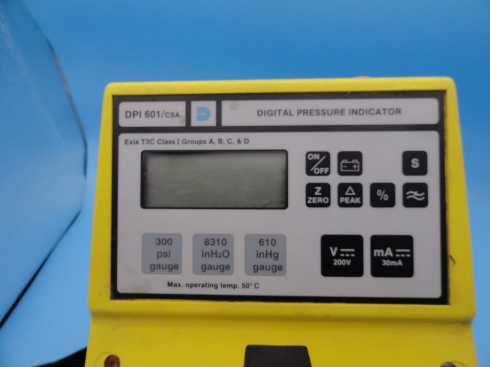 DRUCK DPI 601 DIGITAL PRESSURE INDICATOR (UNTESTED)