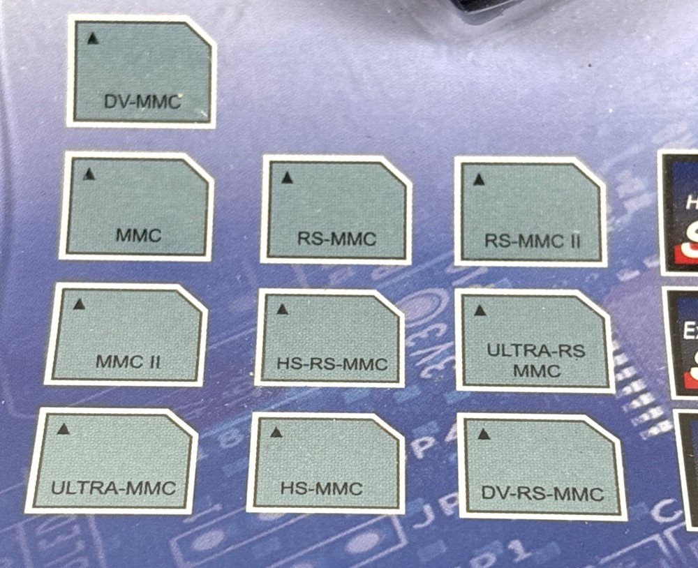 USB 2.0 Card Reader Writer Works with 23 different varieties CR-SDMMC