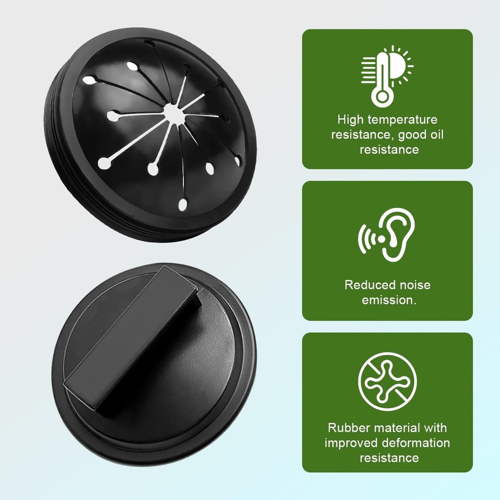Garbage Disposal Splash Guard 3 Inch Sink Stopper for Universal Kitchen Rubber