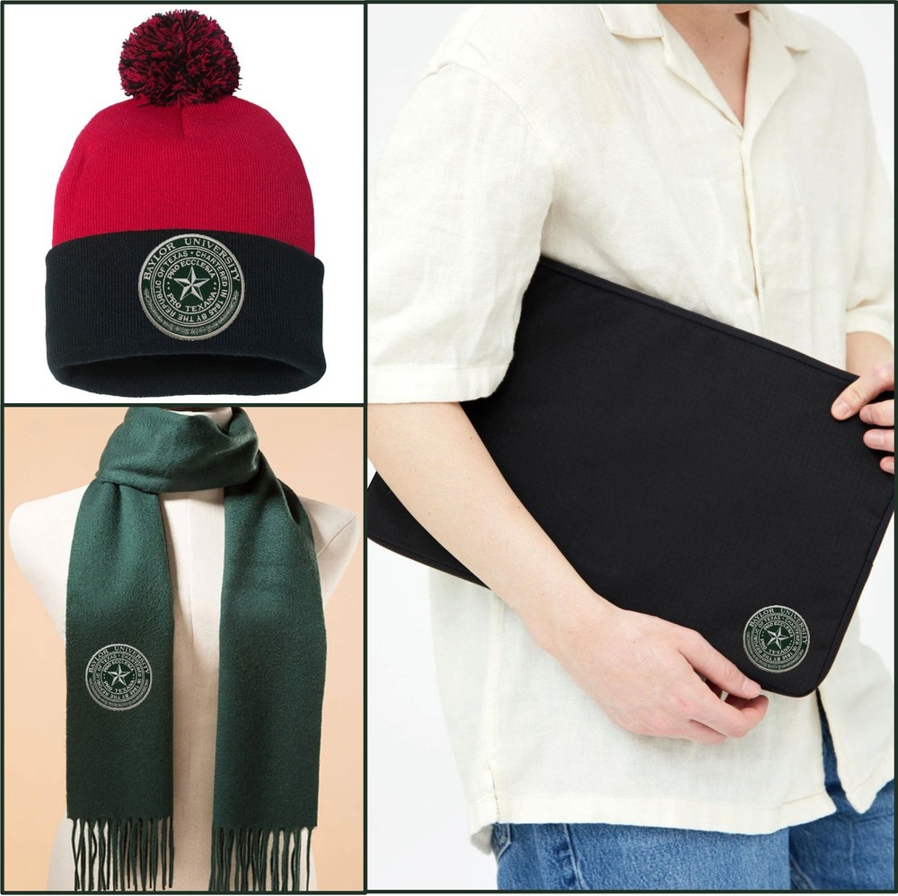 Baylor University Logo Iron On Patch - Sew Patch - Embroidered Patch