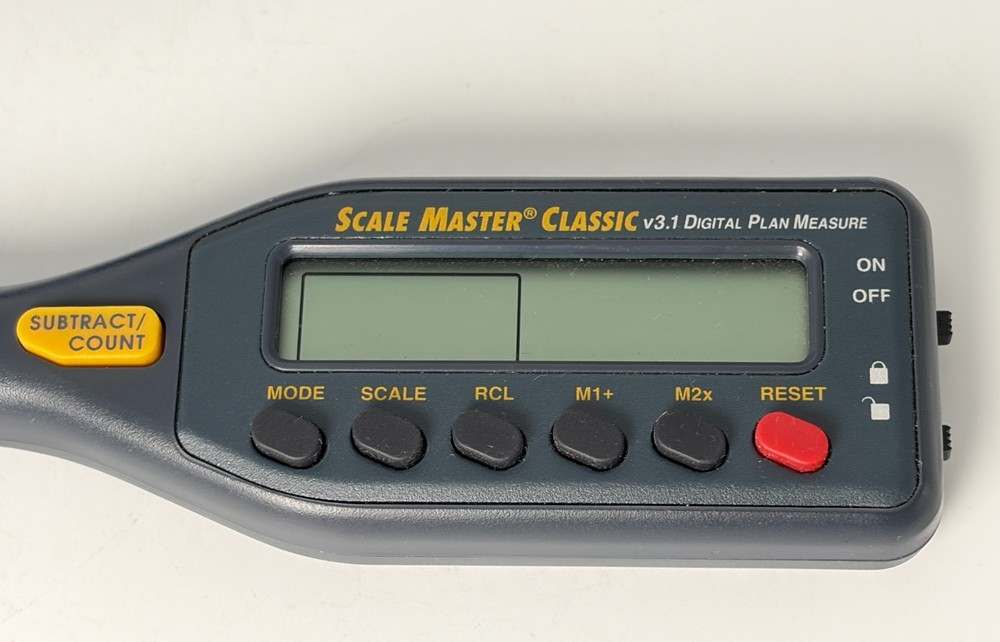 Scale Master Classic Model 6020 v3.2 Digital Plan Measure & Case Armadillo Gear