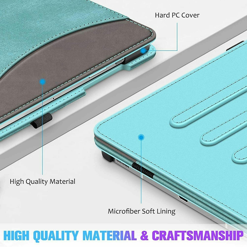 Case for Samsung Galaxy Tab S8 Plus/S7 Plus/S7 FE 12.4'' Multi-Angle View Cover