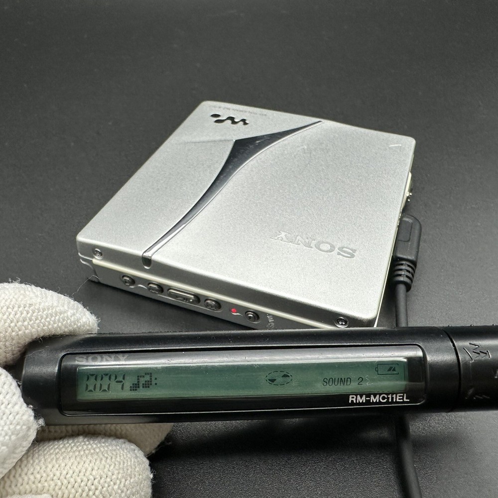 SONY MZ-E720 Portable Minidisc Player Tested