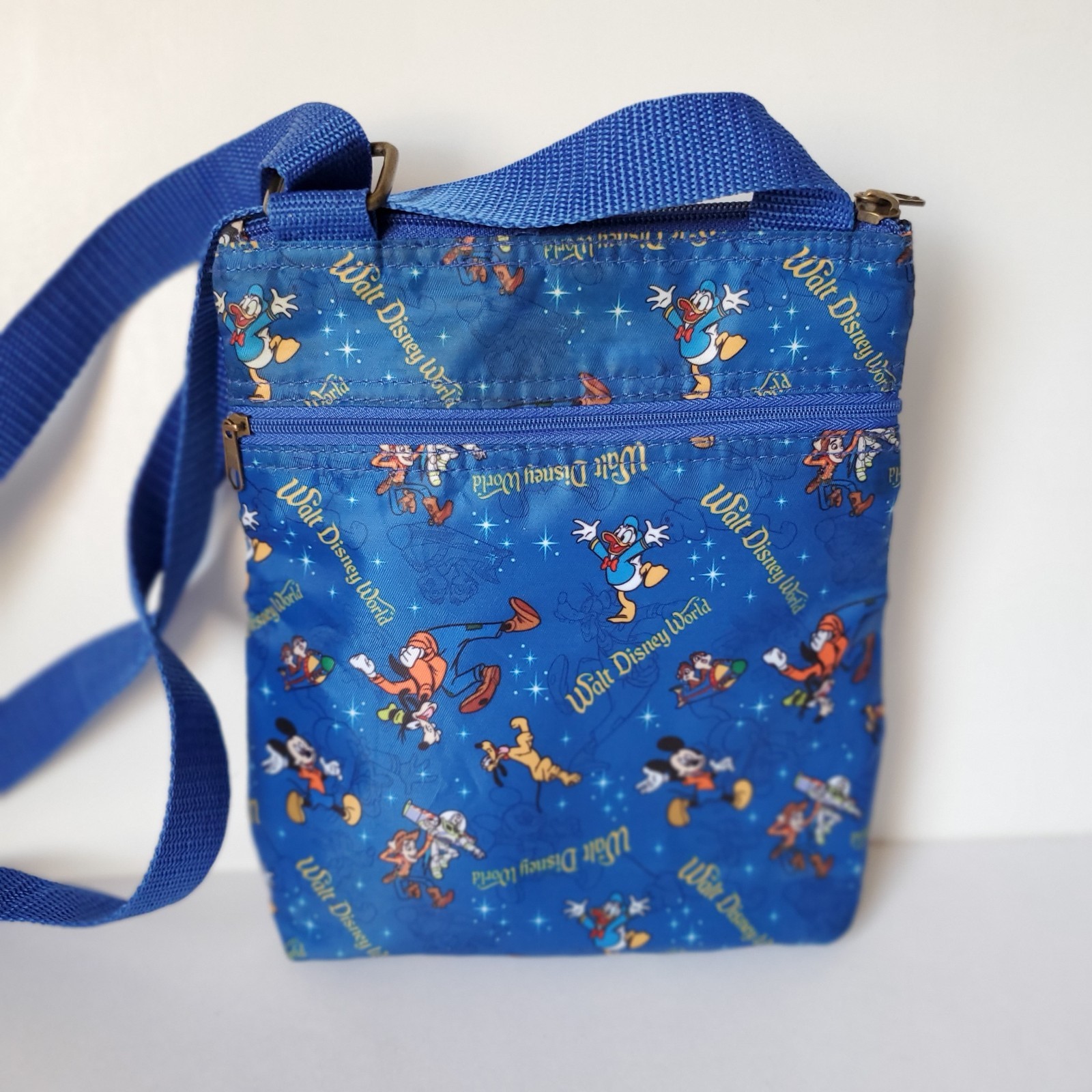 Disney Parks Authentic Original Mickey & Friends Crossbody Bag Purse Woody Goofy