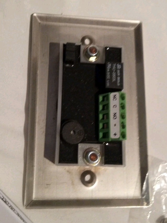 Alarm Controls Nts-1 Exit Motion Sensor,Single Gang,Silver