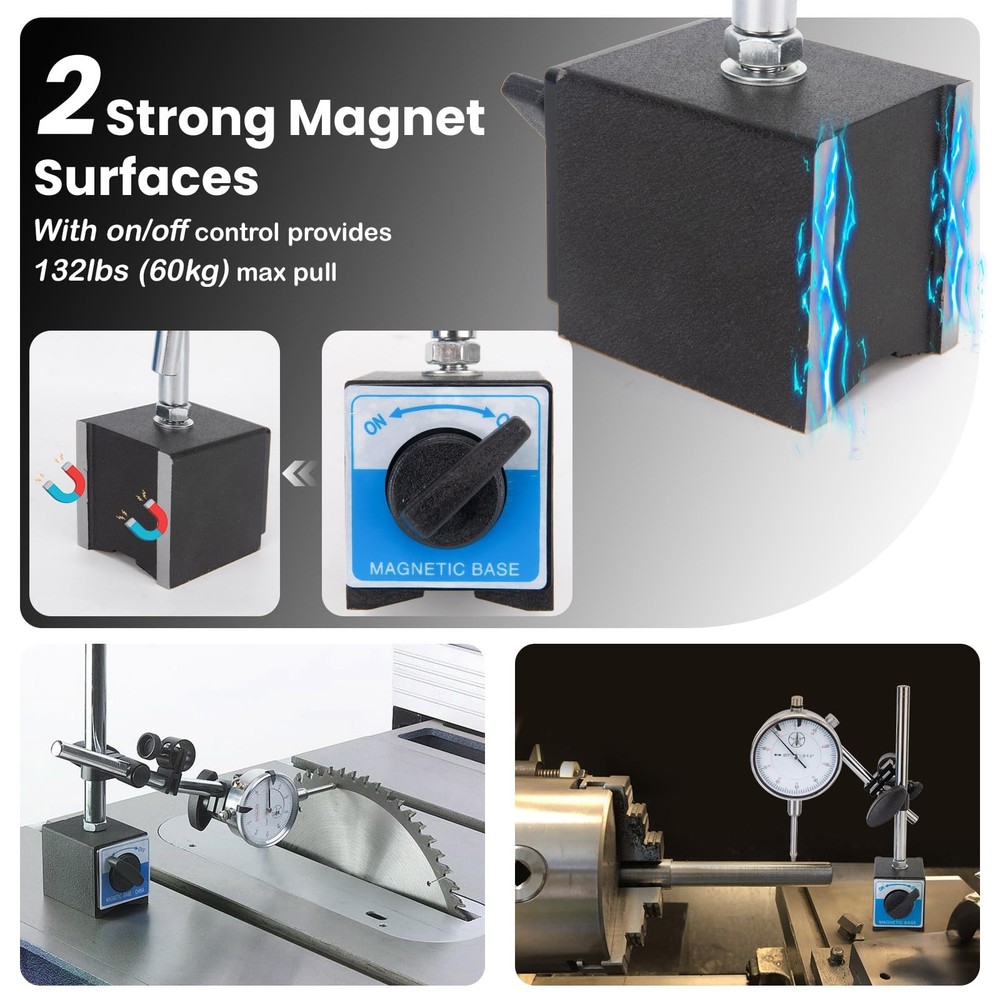 Dial Indicator Magnetic Base Precision
