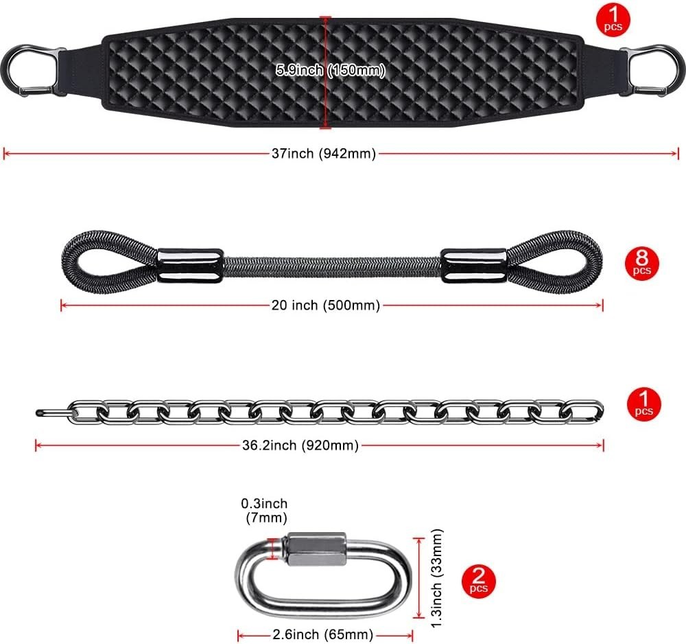 Multifunctional Wall Mount Pull Up Bar & Bands - Perfect for All Levels