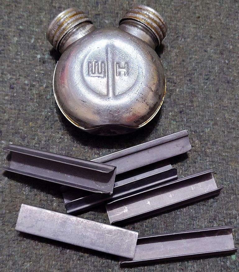 RARE Original East German/Czech Mosin Nagant 5 Rd Stripper Clips, Lot of 3 Clips