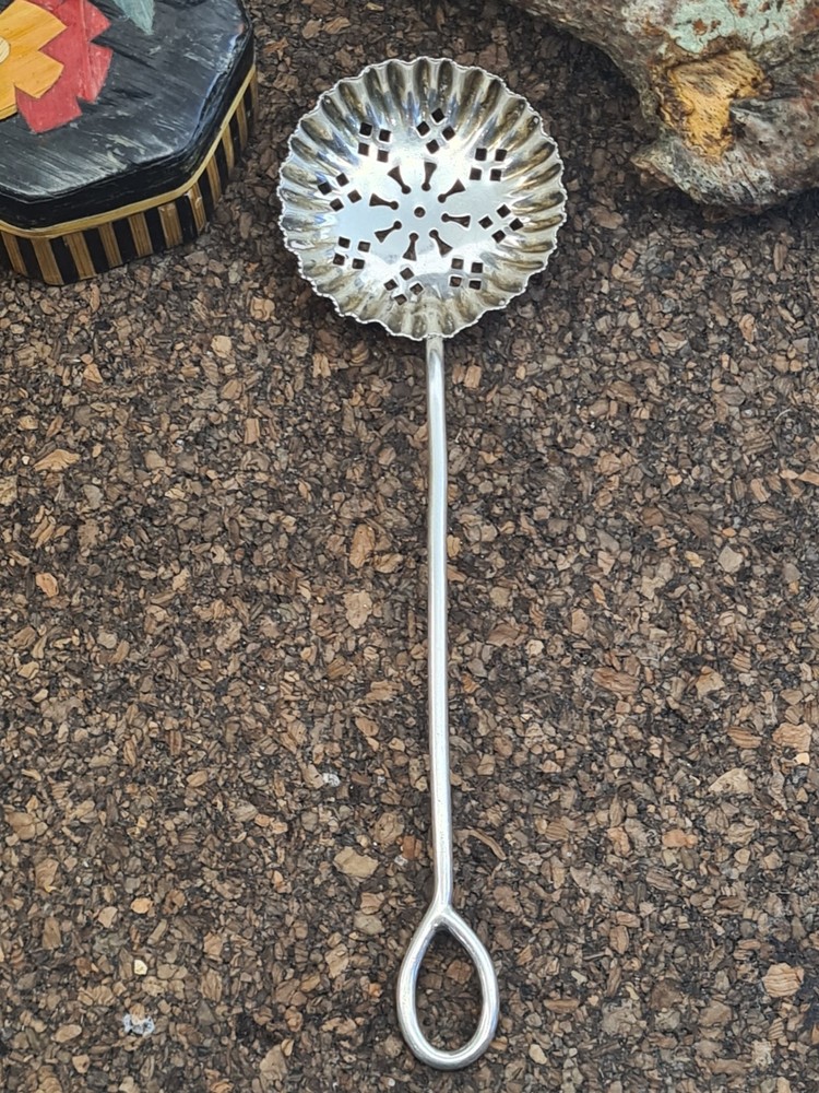 Antique Solid Silver sugar sifter Birmingham 1914 by Richard Owen Williams