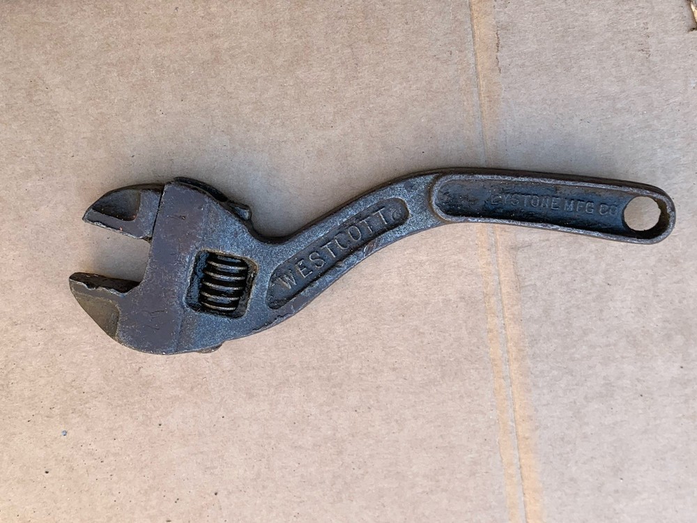 vintage westcott adjustable spanner wrench