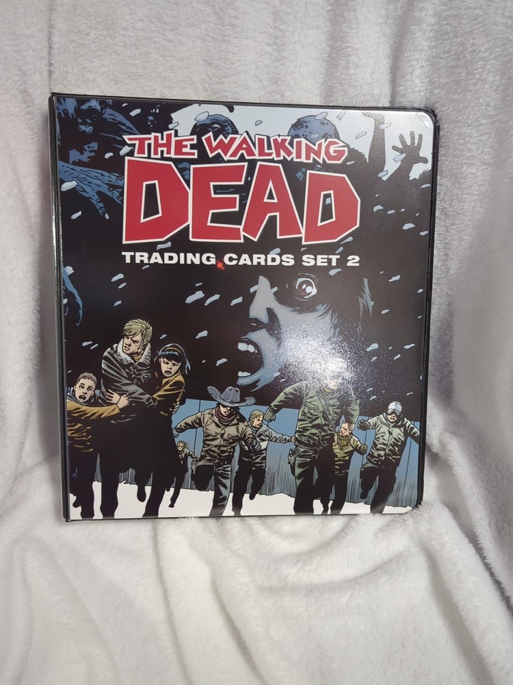 Various Character 3 ring binder. The Walking Dead
